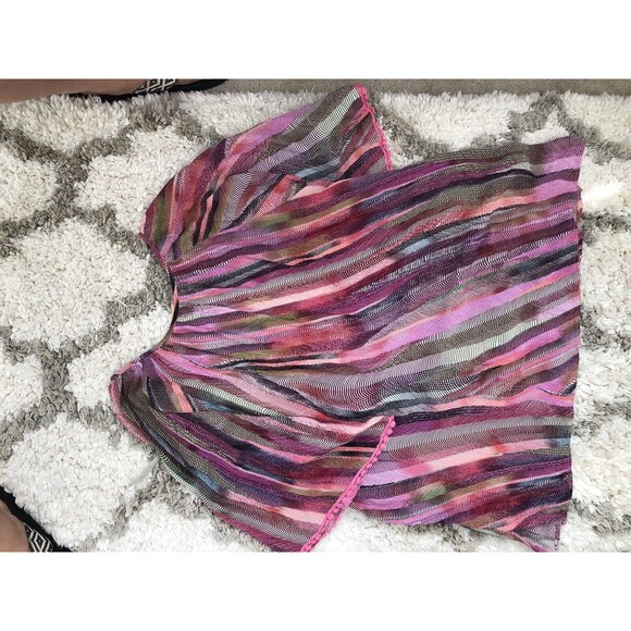 WEEKEND SUZANNE BETRO WOMENS BLOUSE TUNIC SIZE XL MULTICOLOR wg - Picture 5 of 8